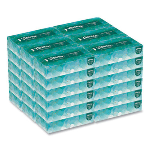 White Facial Tissue For Business, Pop-Up Box, 2-Ply, 100 Sheets/Box, 36 Boxes/Carton