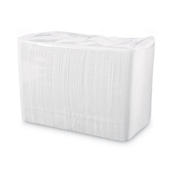 1/4-Fold Lunch Napkins, 1-Ply, 11.8" x 11.2", White, 6,000/Carton