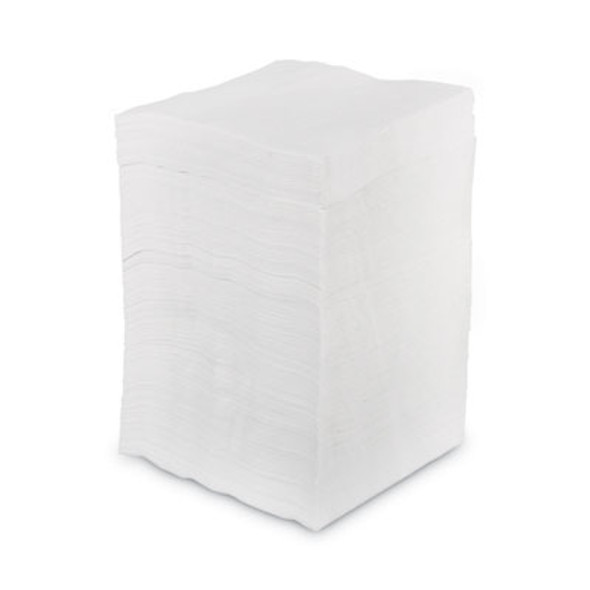 1/4-Fold Lunch Napkins, 1-Ply, 11.8" x 11.2", White, 6,000/Carton