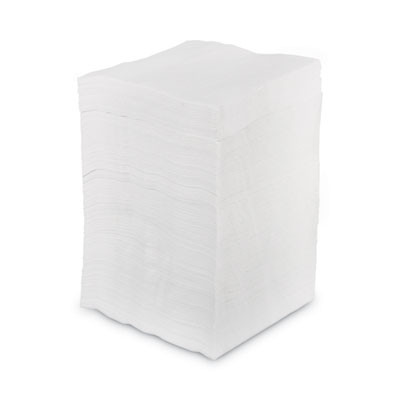 1/4-Fold Lunch Napkins, 1-Ply, 11.8 x 11.2, White, 6,000/Carton