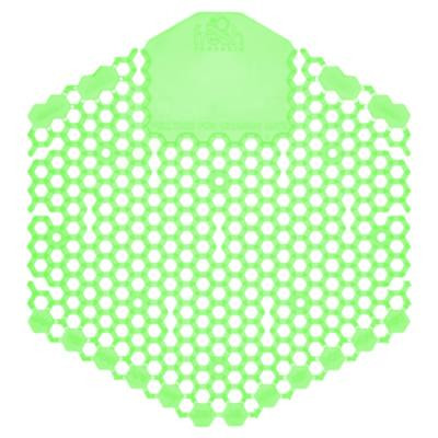 Wave 3D Urinal Deodorizer, Cucumber Melon Scent, Green, 10/Box