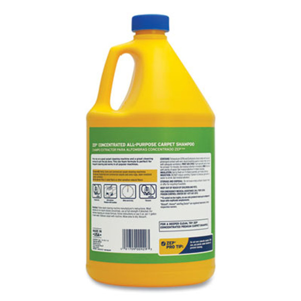 Concentrated All-Purpose Carpet Shampoo, Unscented, 1 Gal Bottle
