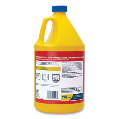High Traffic Carpet Cleaner, 128 Oz Bottle