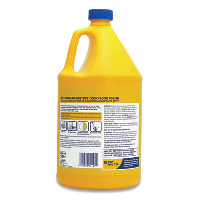 Wet Look Floor Polish, 1 Gal Bottle