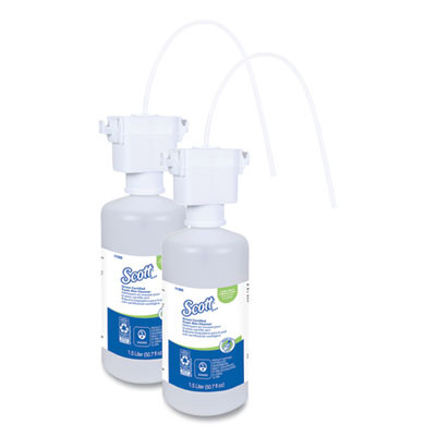 Essential Green Certified Foam Skin Cleanser Refill, Fragrance-Free, 1,500 Ml, 2/Carton