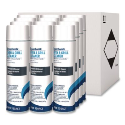 Oven And Grill Cleaner, 20 Oz Aerosol Spray, 12/Carton
