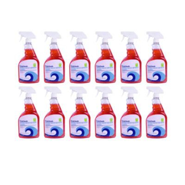 Natural Grease And Grime Cleaner, Unscented, 32 Oz Spray Bottle, 12/Carton