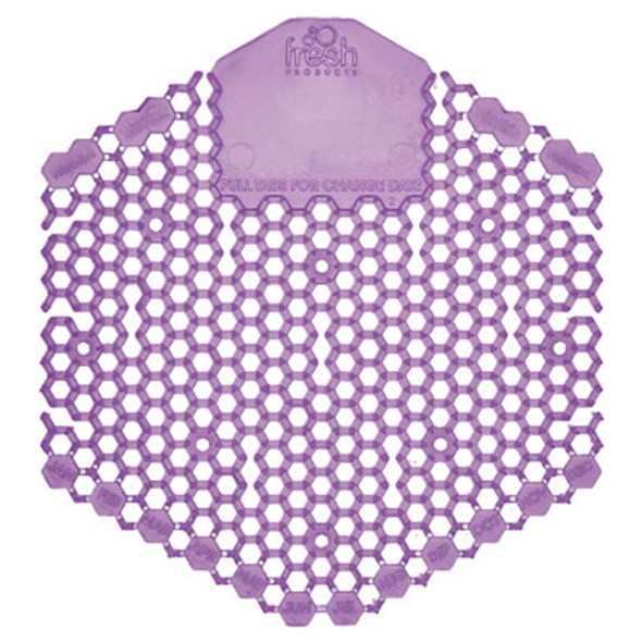Wave 3D Urinal Deodorizer, Fabulous Scent, Purple, 58 g, 10/Box, 6 Boxes/Carton