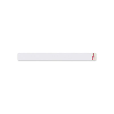 Peel And Seal Tamper Evident Food Container Bands, 1.5 x 24, White, Paper, 2,500/Carton