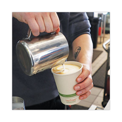 Notree Paper Hot Cups, 20 Oz, Natural, 1,000/Carton
