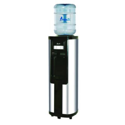 Hot And Cold Water Dispenser, 3 Gal To 5 Gal, 12.25 x 13 x 38.75, Stainless Steel