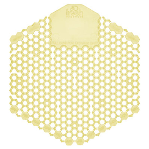 Wave 3D Urinal Deodorizer, Citrus Scent, Yellow, 10/Box