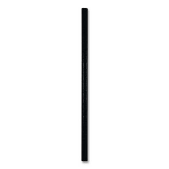 Aardvark Paper Straws, 5.75", Black, 3,200/Carton