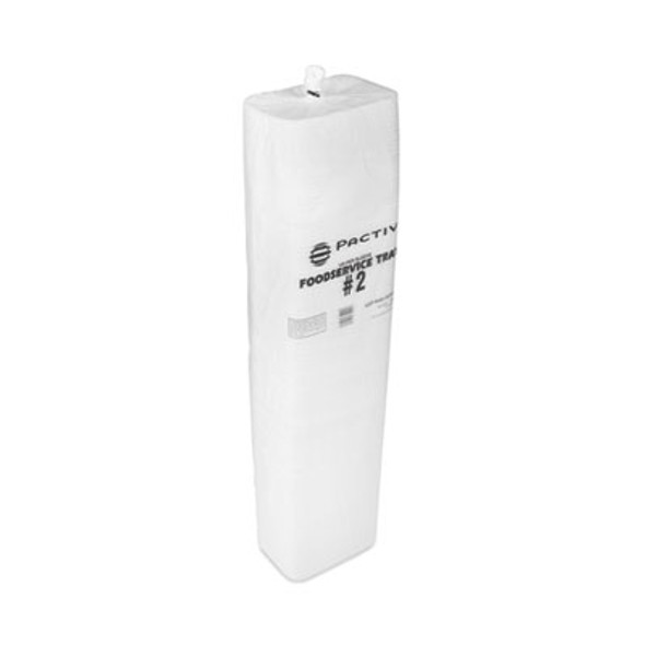 Meat Tray, #2, 8.38 x 5.88 x 1.21, White, Foam, 500/Carton
