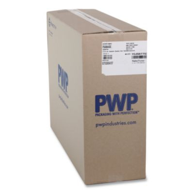 Recycled Plastic Container, 6 x 6 Brownie Container, 7.5 x 7.5 x 0.56, Black, Plastic, 195/Carton