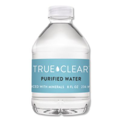 Purified Bottled Water, 8 Oz Bottle, 24 Bottles/Carton