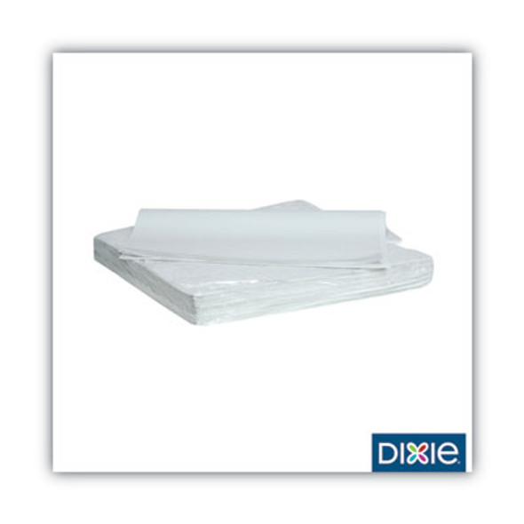 All-Purpose Food Wrap, Dry Wax Paper, 15 x 16, White, 1,000 Sheets/Pack, 3 Packs/Carton