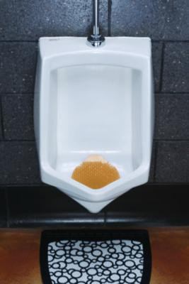 Tidal Wave, Urinal Screens, Mango Scent, Orange, 0.42 Oz, 6/Box