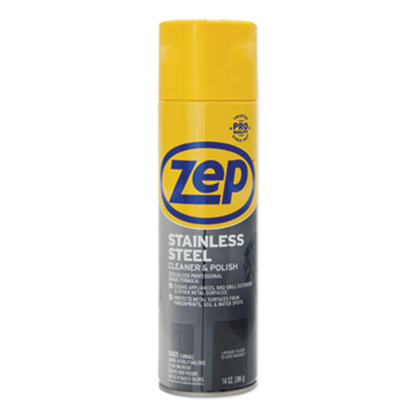 Stainless Steel Polish, 14 Oz Aerosol Spray, 12/Carton