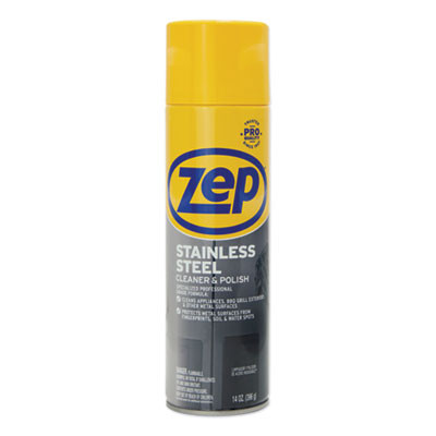 Stainless Steel Polish, 14 Oz Aerosol Spray, 12/Carton