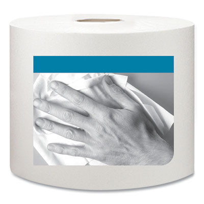 Paper Wiper Plus, 9.8 X 15.2, White, 300/Roll, 2 Rolls/Carton