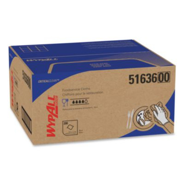 Foodservice Cloths, 12.5 X 23.5, Blue, 200/Carton