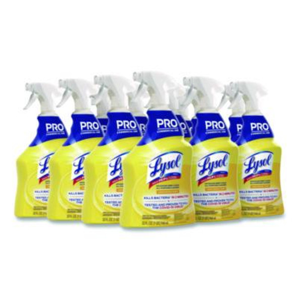 Advanced Deep Clean All Purpose Cleaner, Lemon Breeze, 32 Oz Trigger Spray Bottle, 12/Carton