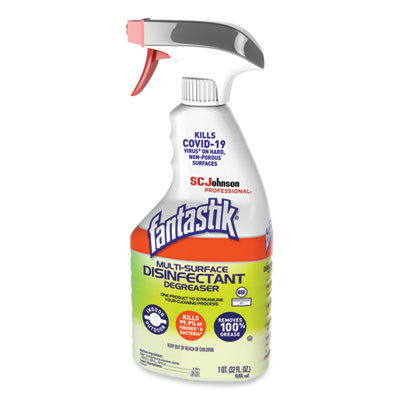 Multi-Surface Disinfectant Degreaser, Herbal Scent, 32 Oz Spray Bottle