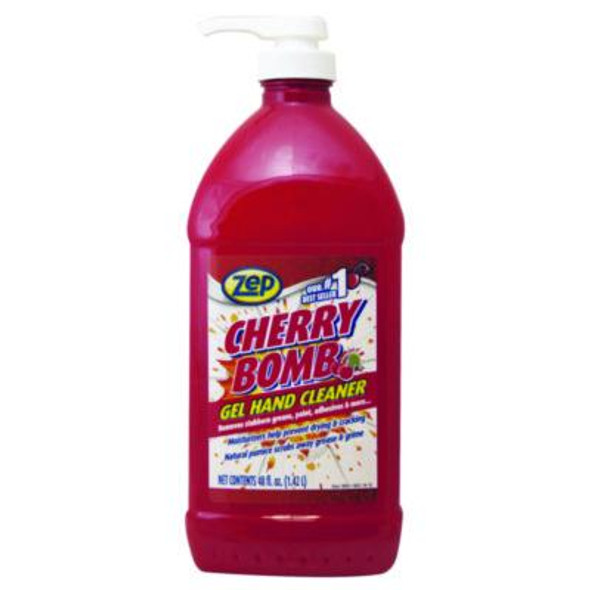 Cherry Bomb Gel Hand Cleaner, Cherry Scent, 48 Oz
