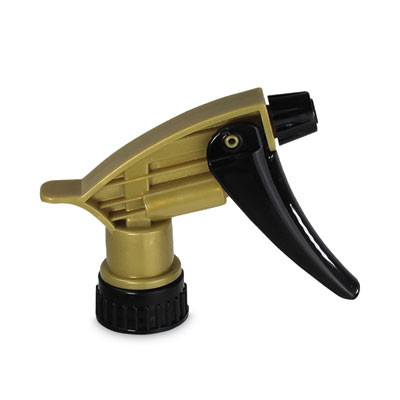 320Ars Acid Resistant Trigger Sprayer, 9.5" Tube, Fits 32 Oz Bottle With 28/400 Neck Thread, Gold/Black, 200/Carton