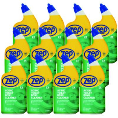 Acidic Toilet Bowl Cleaner, Mint Scent, 32 Oz Bottle, 12/Carton