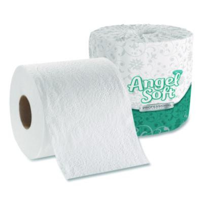 Angel Soft Ps Premium Bathroom Tissue, Septic Safe, 2-Ply, White, 450 Sheets/Roll, 80 Rolls/Carton