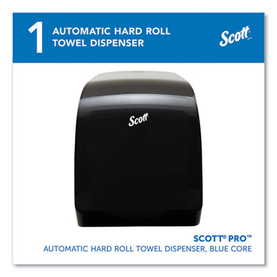 Pro Electronic Hard Roll Towel Dispenser, 12.66 X 9.18 X 16.44, Smoke