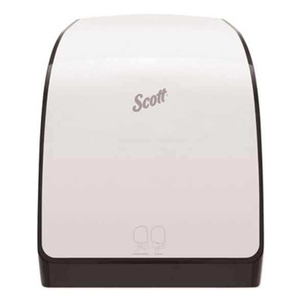 Pro Electronic Hard Roll Towel Dispenser, 12.66" x 9.18" x 16.44", White