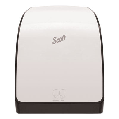 Pro Electronic Hard Roll Towel Dispenser, 12.66" x 9.18" x 16.44", White