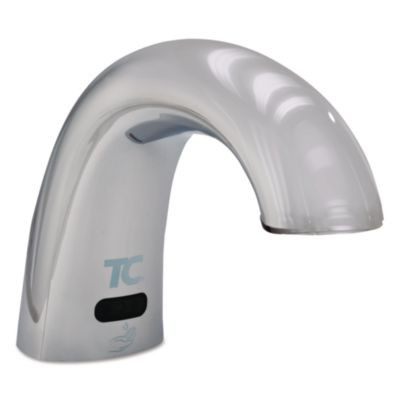 One Shot Soap Dispenser - Touch Free, Foam, 800 Ml/1,600 Ml, 11 x 14 x 3.5, Chrome
