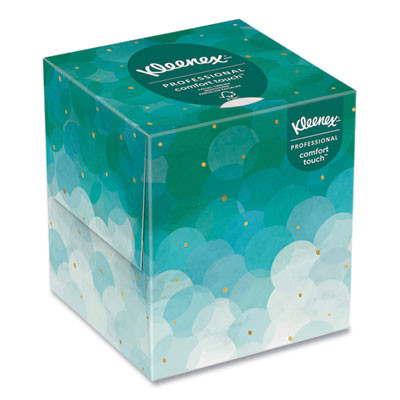 Professional Facial Tissue, Pop-Up Box, 2-Ply, 90 Sheets/Box, 6 Boxes/Pack