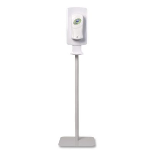 Fit Touch Free Dispenser Floor Stand, 15.7 X 15.7 X 58.3, White