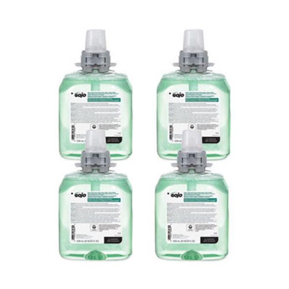 Green Certified Foam Hair And Body Wash Refill, Cucumber Melon Scent, 1,250 Ml, 4/Carton