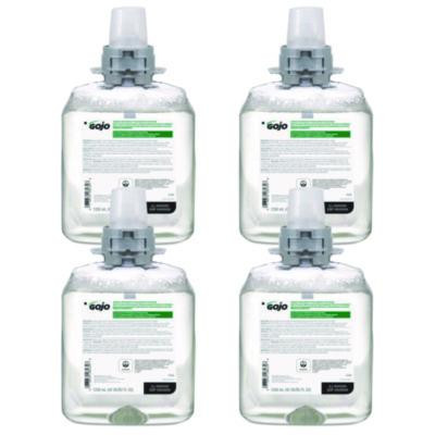 Green Certified Foam Hand Cleaner Refill, Unscented, 1,250 Ml, 4/Carton