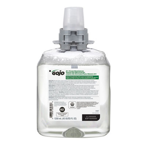 E1 Foam Handwash Refill, Fragrance-Free, 1,250 Ml, 4/Carton