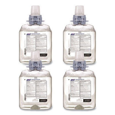 Advanced Hand Sanitizer Foam, For Cs4 And Fmx-12 Dispensers, 1,200 Ml Refill, Unscented, 4/Carton