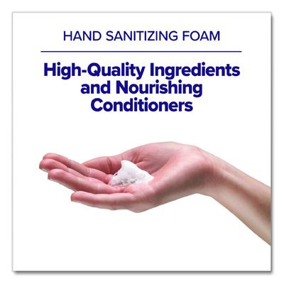 Advanced Hand Sanitizer Foam, For Cs4 And Fmx-12 Dispensers, 1,200 Ml Refill, Unscented, 4/Carton