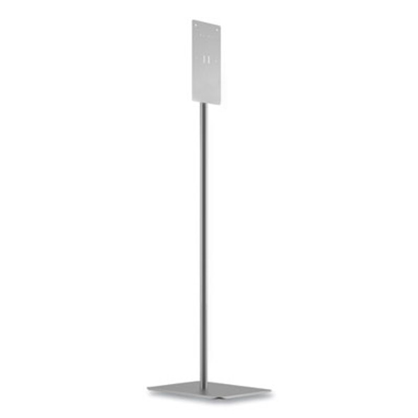 Hand Sanitizer Station Stand, 12 X 16 X 54, Silver