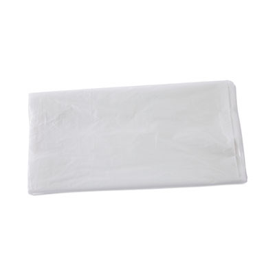 High Density Industrial Can Liners Flat Pack, 60 Gal, 13 Mic, 38" x 60", Natural, Flat Pack, 200/Carton
