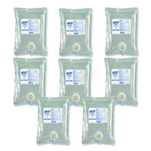 Advanced Hand Sanitizer Green Certified Gel Refill, For Cs2 Dispensers, 1,000 Ml, Fragrance-Free, 8/Carton