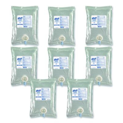 Advanced Hand Sanitizer Green Certified Gel Refill, For Cs2 Dispensers, 1,000 Ml, Fragrance-Free, 8/Carton