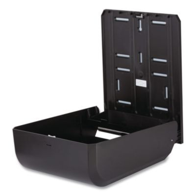 Dispenser For Combi-Fold C-Fold/Multifold/Bigfold Towels, 12.3 X 6 X 15.5, Black