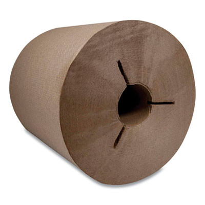 Morsoft Controlled Towels, Y-Notch, 1-Ply, 8" x 800 Ft, Kraft, 6 Rolls/Carton