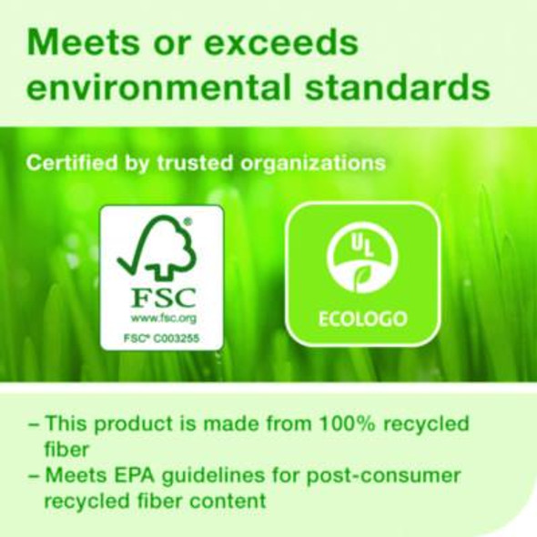 Advanced Bath Tissue, Septic Safe, 2-Ply, White, 500 Sheets/Roll, 80 Rolls/Carton